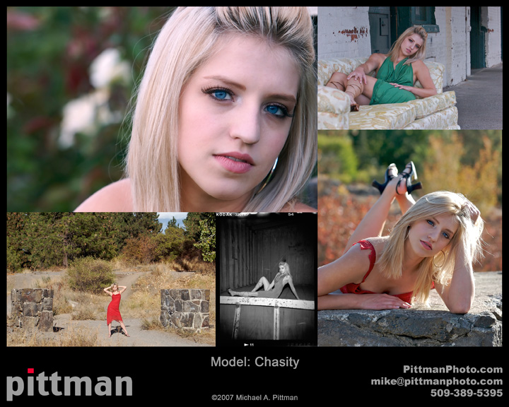 Male and Female model photo shoot of Mike Pittman Photography and Chasity Donovan in Spokane, WA