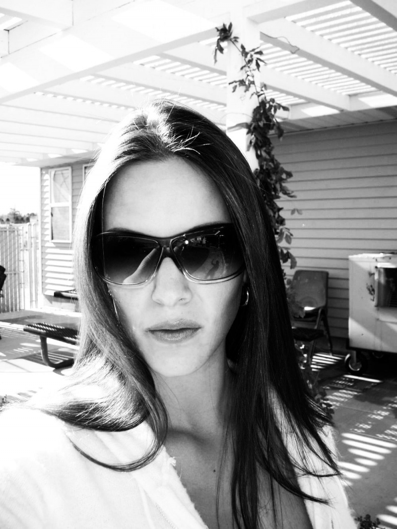 Female model photo shoot of Venessa Rose in Taken on my back porch:)