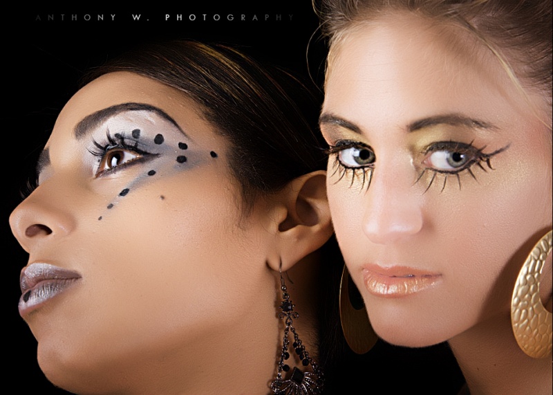 Male and Female model photo shoot of Anthony W Photography and TLNG in Miami, FL, makeup by Visions Divine Make-up