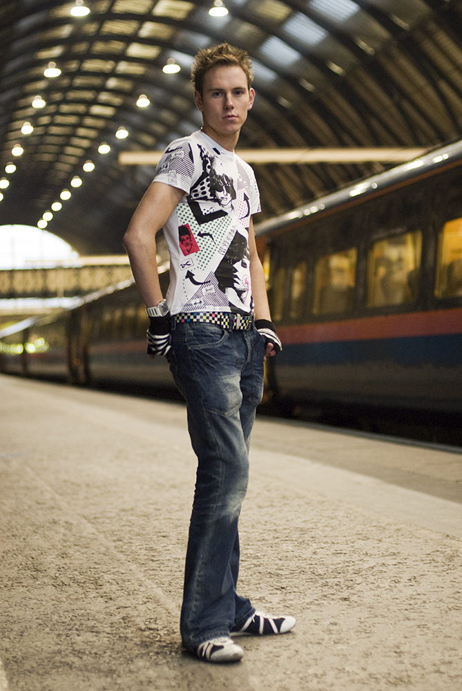 Male model photo shoot of Cley Smith in King's Cross
