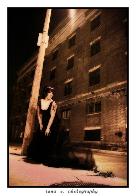 Female model photo shoot of strange little girl by Rana X. in Boston, MA