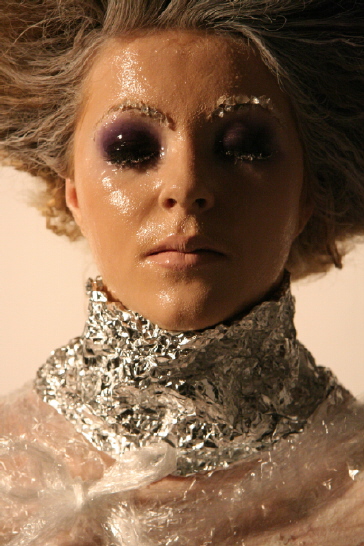 Female model photo shoot of Karmel Make Up Art