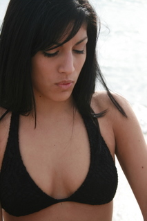 Female model photo shoot of Alana U in Laguna Beach