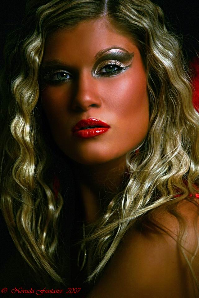 Female model photo shoot of MAKEUP BY GABRIELLE and GABRIELLA S by Nevada Fantasies