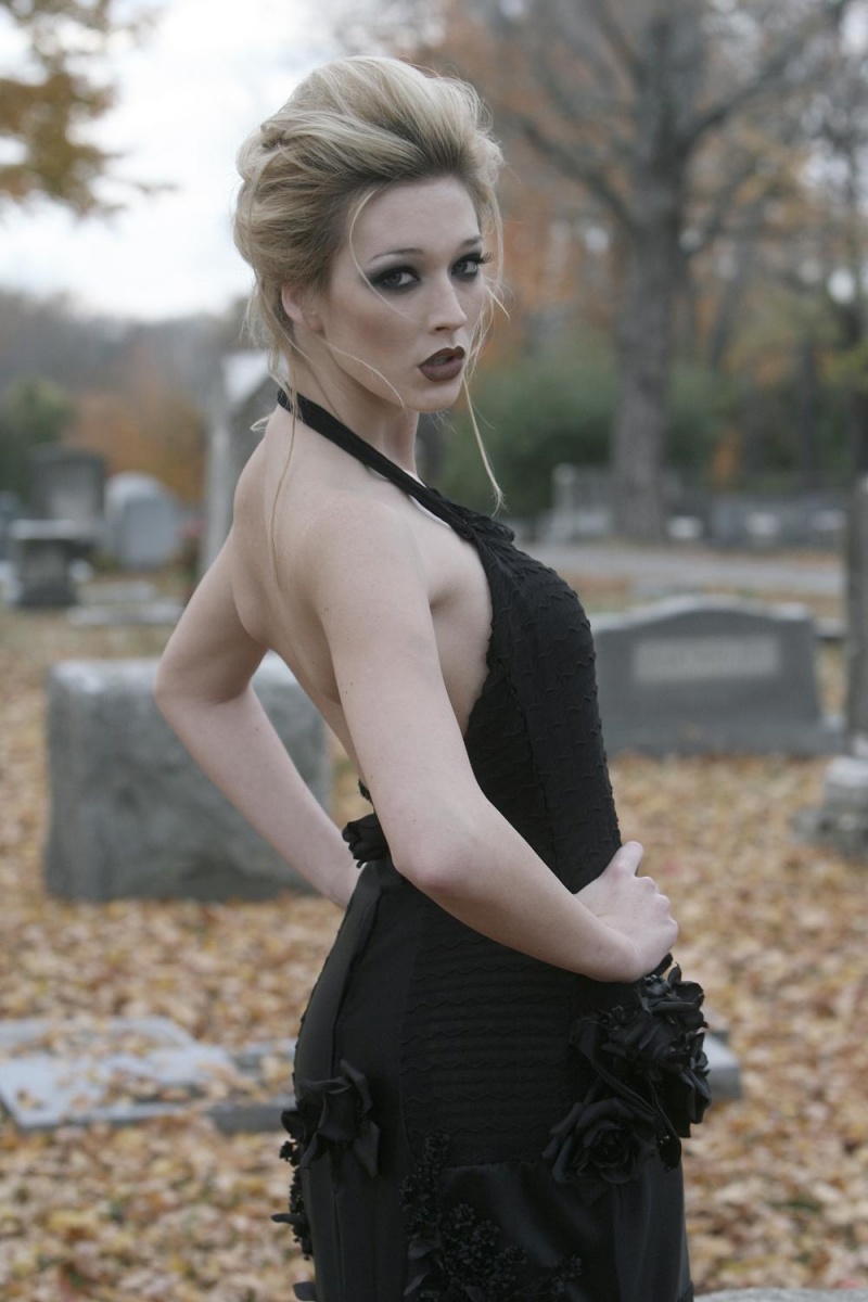 Female model photo shoot of Cortney Thielen, wardrobe styled by Alain Patterson Couture