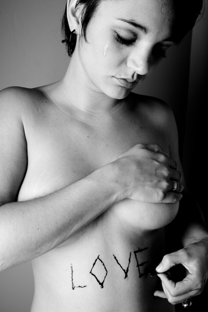 Female model photo shoot of  Mercury by lightandskin