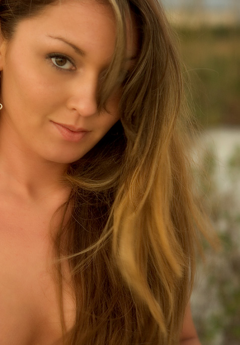 Female model photo shoot of Bea Santoro in Beach