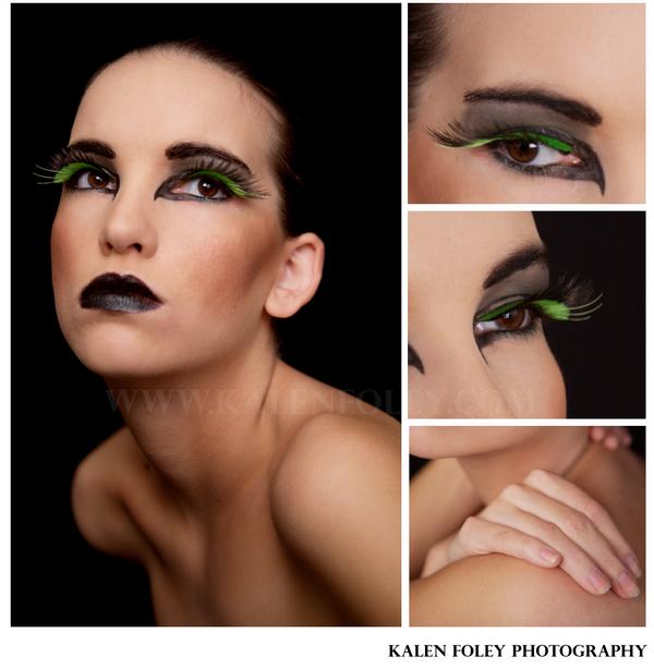Female model photo shoot of Make Up The Rest and DEB by Kalen Foley