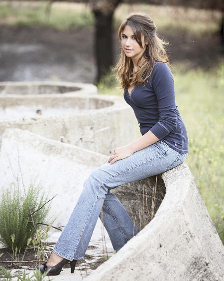 Female model photo shoot of Kelly Storey in Old Stone Castle- Canyon Country, CA