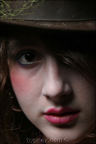 Female model photo shoot of Lucidia by HYPNOX