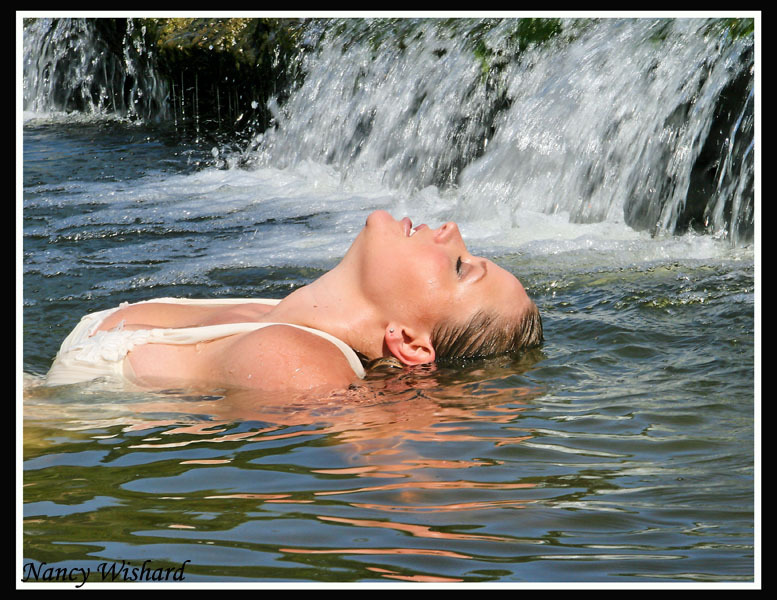 Female model photo shoot of Valerie Flynt by Nancy Wishard in Sandia Creek, CA, makeup by Makeup by Melly