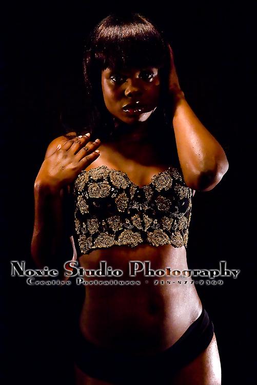 Male and Female model photo shoot of House of Titillation and Jessica Bunny Irobunda in Studio, South Bronx