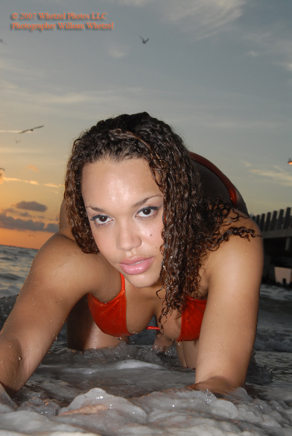 Female model photo shoot of Nina Michel in Fort De Soto Beach