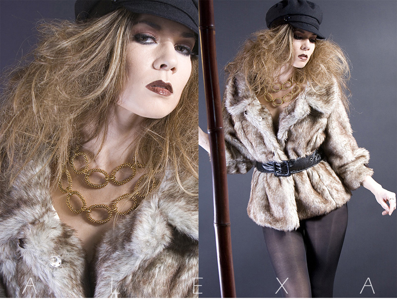 Female model photo shoot of Alexa Marie Robinson in Brea, makeup by Olga MUA and Olga Sch.
