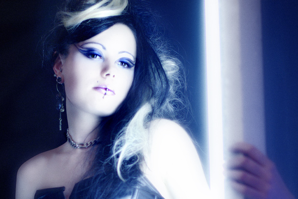 Female model photo shoot of True-Hair and Make-up and Evelien Cascada in Studio