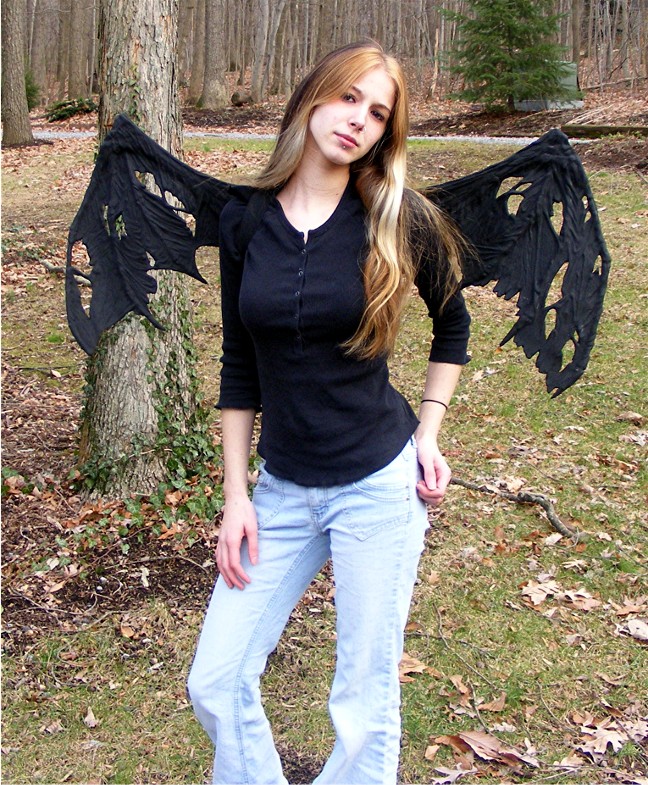 Female model photo shoot of Cursed Angel