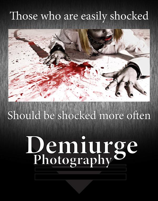 Male model photo shoot of Demiurge photography
