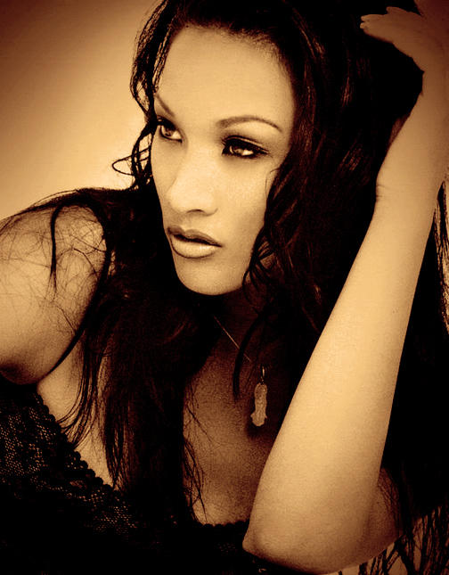 Female model photo shoot of NAMFAH-Angela Rockwood in Hollywood, Ca.