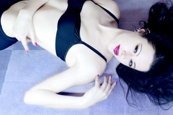 Female model photo shoot of Evelien Cascada by Xanda in studio