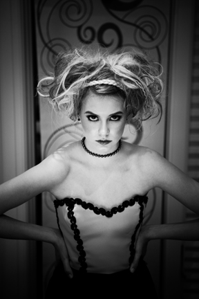 Female model photo shoot of Juel Zamplas in Bloomfield Hills, hair styled by Monica Laws