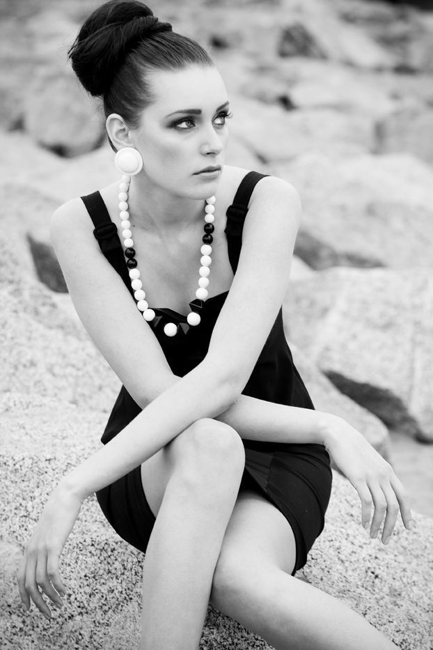 Female model photo shoot of Jessica Brandler by  Brian Kucera, makeup by Erin Rosenthal