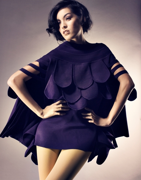 Female model photo shoot of Isabelle Du by Mark Sacro, wardrobe styled by Bonichiwa, makeup by Mira Cho