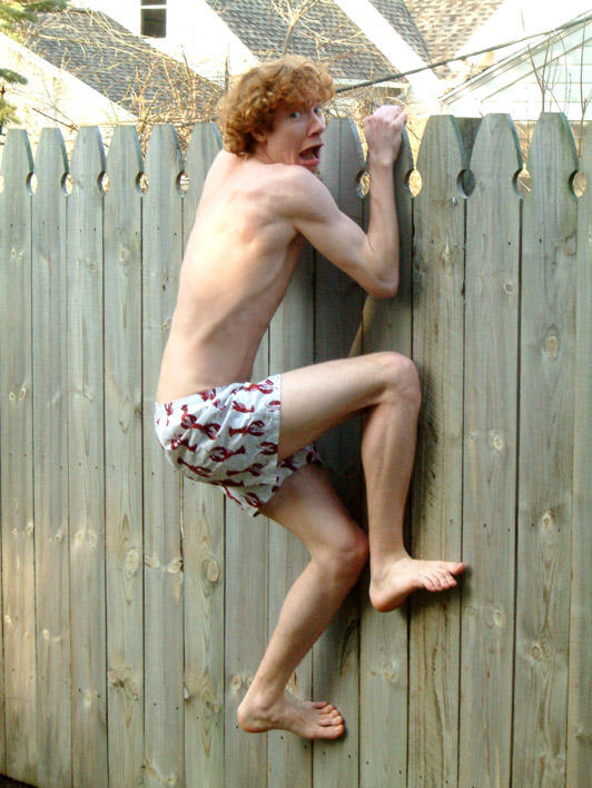 Male model photo shoot of Arthropod in On a fence outside.  It was february and very cold.