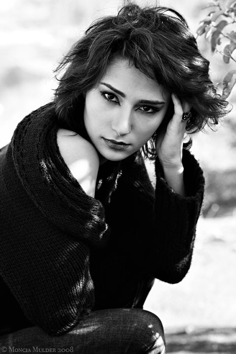 Female model photo shoot of  zohra by Monica Mulder Photo, makeup by Jordan Duvall