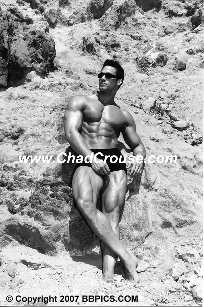 Male model photo shoot of Chad Crouse IFBB  in Shot in Malibu