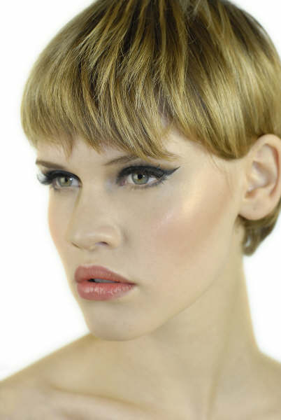Female model photo shoot of LauraLouise in Jemma Kidd Make-up studio, London