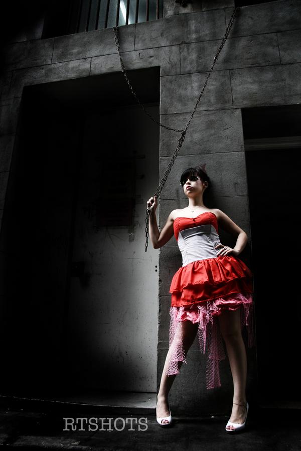 Female model photo shoot of RTSHOTS and Tia Stephanou in Brisbane, wardrobe styled by Asylum in Red