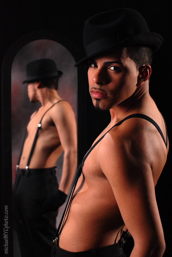 Male model photo shoot of Bryan V by Michael Huitt in Michael huit Studio