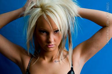 Female model photo shoot of Lyttle Lynn by studio sixOthree