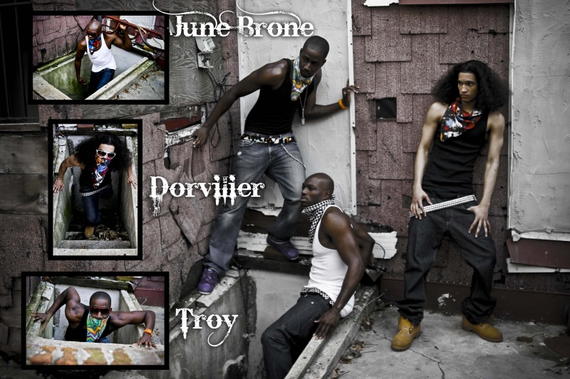 Male model photo shoot of Creative Cap Media, Dorvilier, JuNeBrOn3 and Troy G in The Hood
