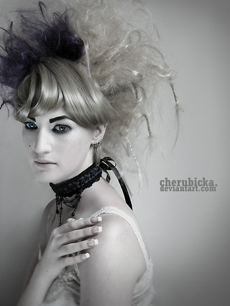 Female model photo shoot of Mizzerie_Debauch, hair styled by LyndallVile