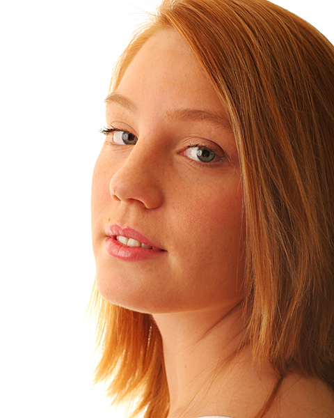 Female model photo shoot of RedheadedHeather by BTHPhoto