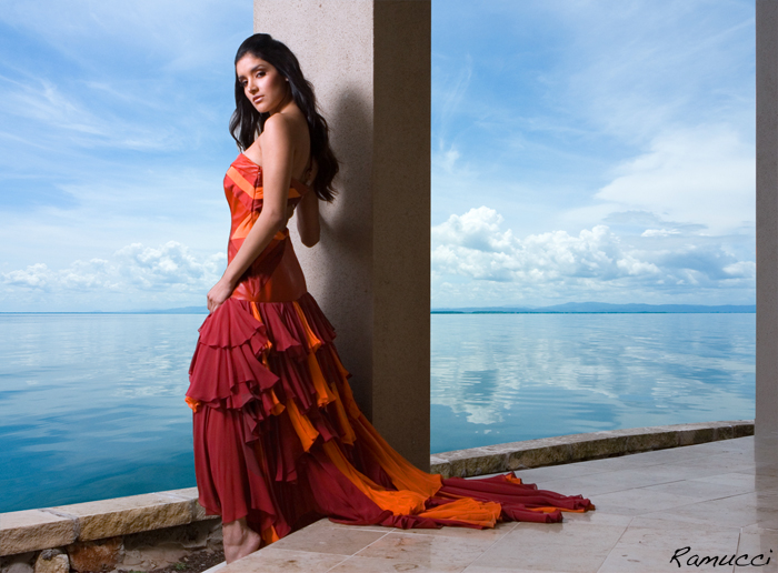 Female model photo shoot of Vanadia Badillo by Scott Ramsay Images, makeup by Kristen Kuns-Gomez