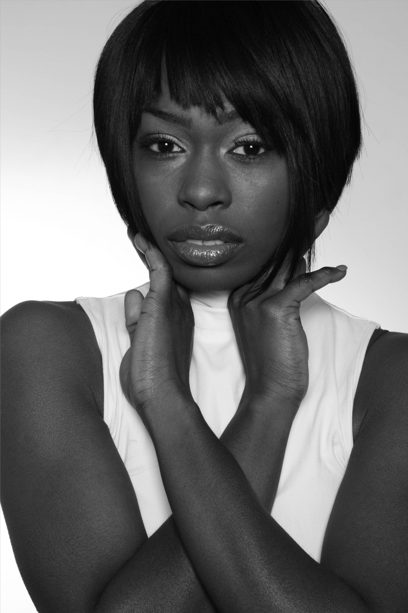 Female model photo shoot of Nel C by Jasen Hudson, makeup by Robin C