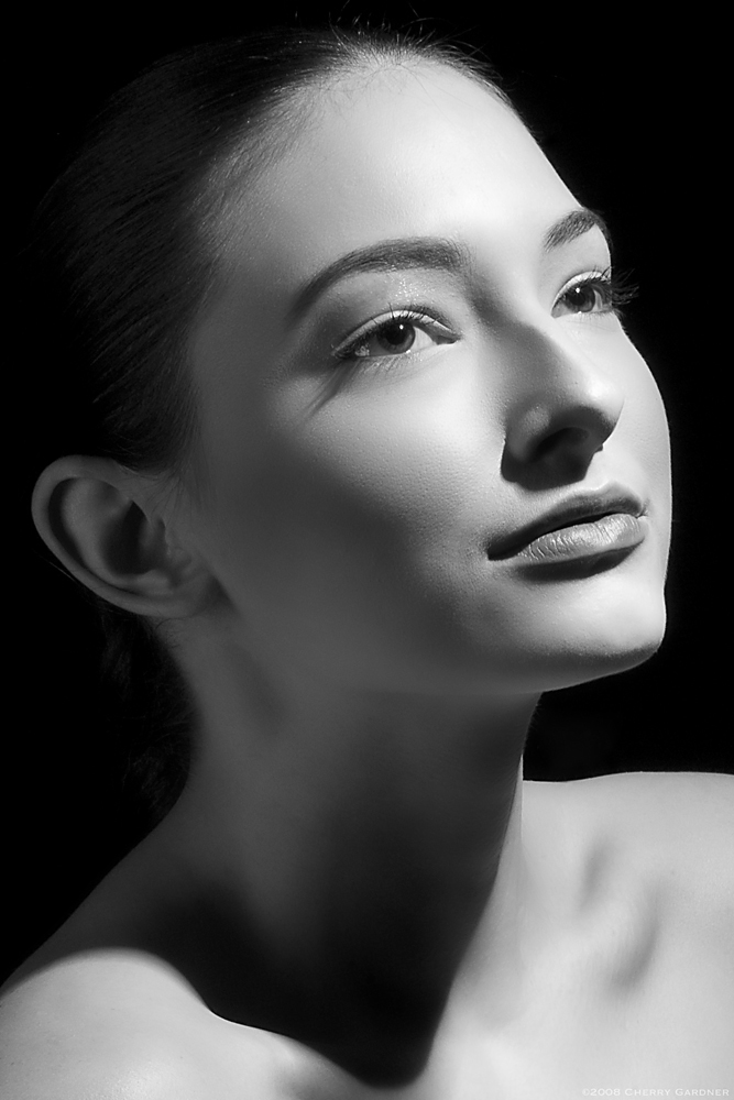 Female model photo shoot of Megan Gutshall by Not active user1, makeup by Saki Suruki Make-up