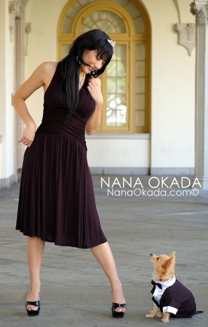 Female model photo shoot of Nana Okada by TGeorgePhotography, makeup by Makeup by Mei