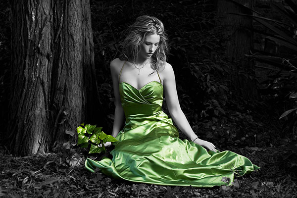 Female model photo shoot of Nicole Szuch Photo in forest, montecito, ca