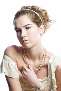 Female model photo shoot of alyssa bradley by Andres Razo, makeup by Tena Bee