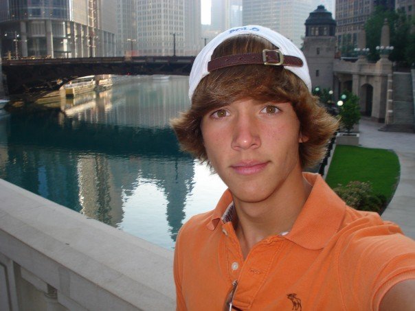 Male model photo shoot of Justin Chase Wilson in chicago, outside trump towers