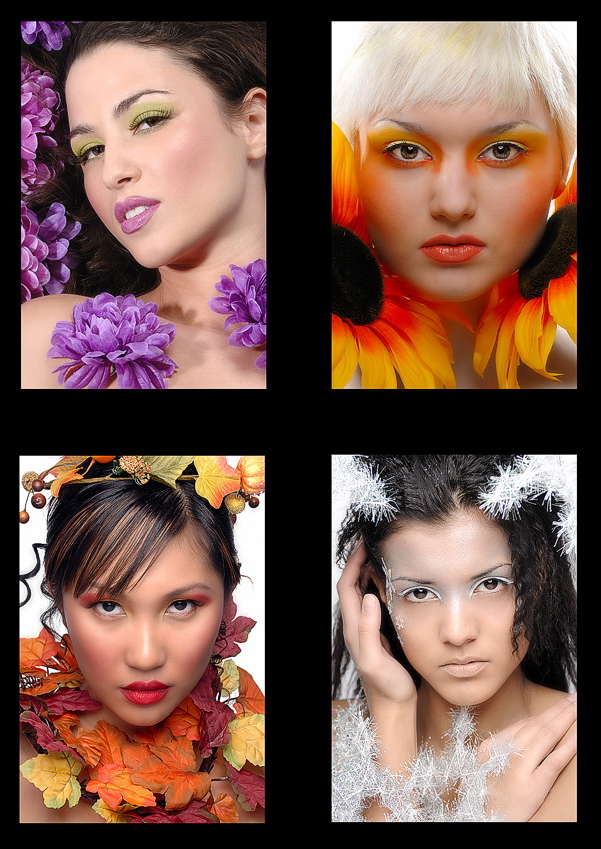 Female model photo shoot of Malinda Noronha, Fatima Bell, olympia F, s h a i and Morgan Booth by KALNET