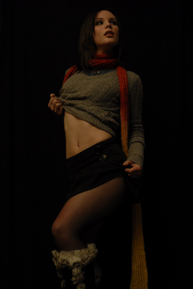 Female model photo shoot of Jordan Trovillion by PDVSphoto in studio