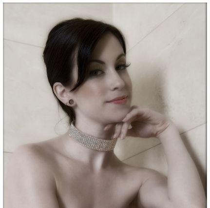 Female model photo shoot of Ms Ivy by Viktor Tatran, makeup by Constanza Eliana