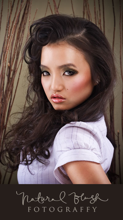 Female model photo shoot of marina moua 