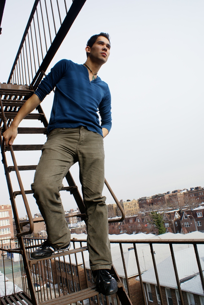 Male model photo shoot of Roger Wingfield in Queens, NY