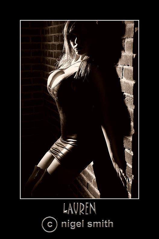 Female model photo shoot of lauren langely in Hartlepool dungeon