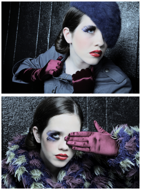 Female model photo shoot of Melissa Nicholl in Glam Studio+Gallery, Toronto